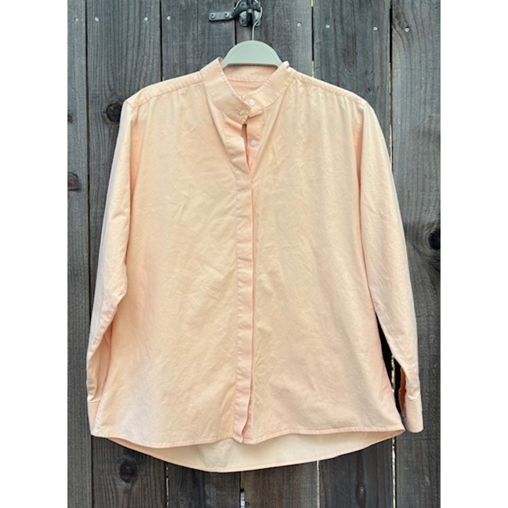 VTG Riders Select Western Shirt Peach Horse Graphic Tag Sz 36 Made India 80s 90s